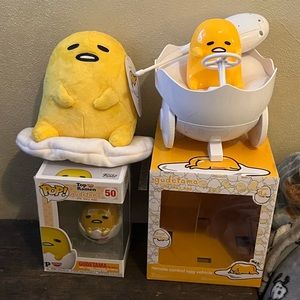 Gudetama toy lot